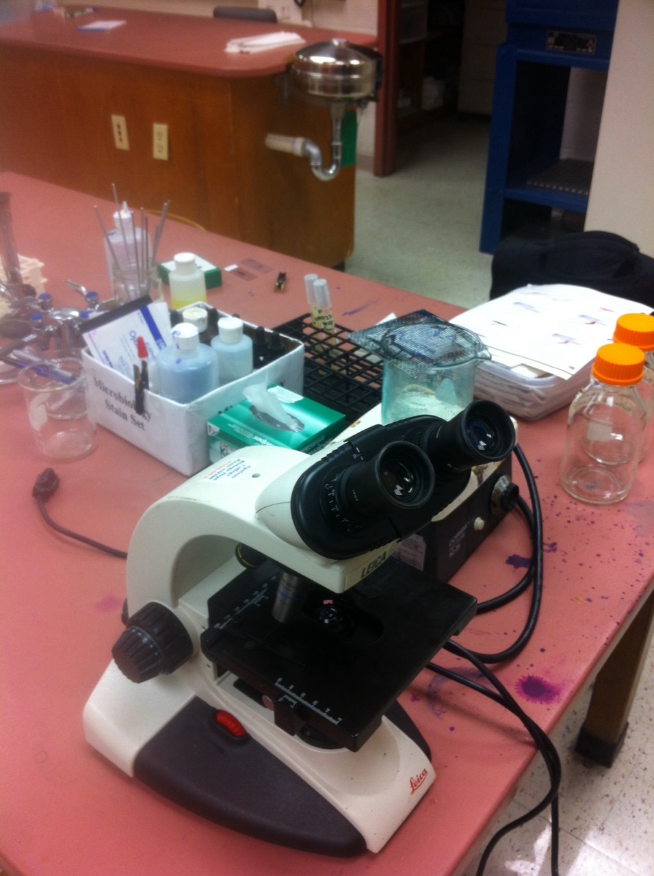 Some nights I have to cancel on POTs because I have to finish up lab procedures.