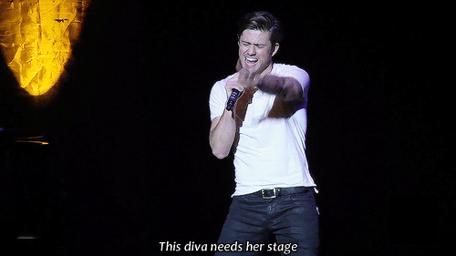 The Greatest Thing You'll Ever Learn — iammorethanmemory: Aaron Tveit  performing 'Take...