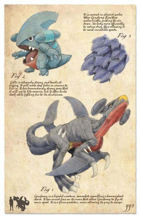 retrogamingblog: A Natural History of Pokemon by Bogelbearart