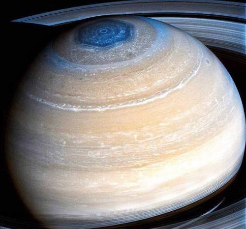saturnwonder: nencheese: darkfiredragoness:  the-wolf-and-moon: Saturn’s North Pole Cold  @sat