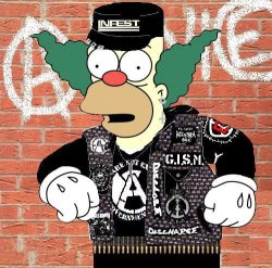 punk-n-metal:  Crusty the Clown