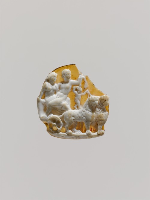 animus-inviolabilis: Sardonyx cameo with Dionysus and Ariadne 1st century B.C.–1st century A.D