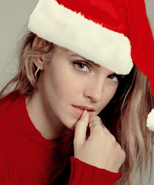 transattracted:  guesswhoslooking:  Emma Watson so beautiful  All I want for Christmas.