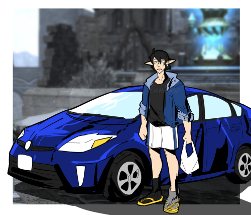 bravenurse: aymeric with a 2015 toyota prius