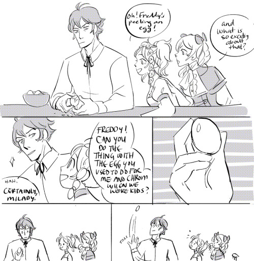 garbagebird: egge trick. frederick is proud of it. but it’s actually kinda gross also: from his supp