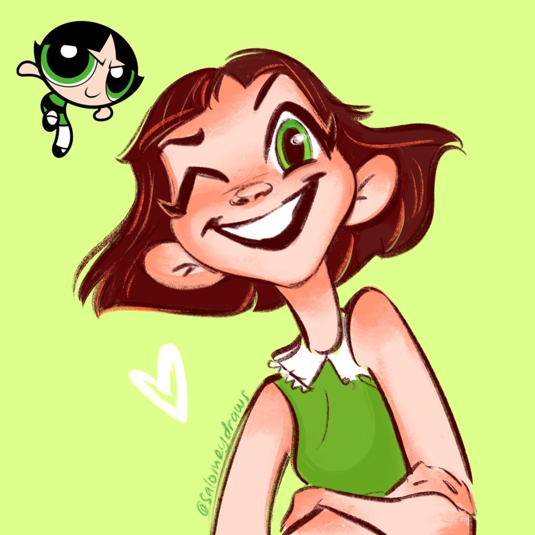 salomeydraws:Powerpuff Girls redraw because why not