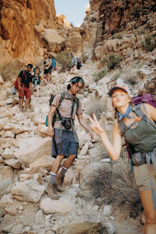 natalieallenco:Backpacking the Little Colorado River gorge.