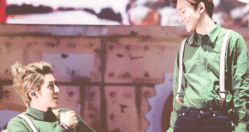 chentokki:  adorable krisdae &lt;3 ◕‿◕✿ 