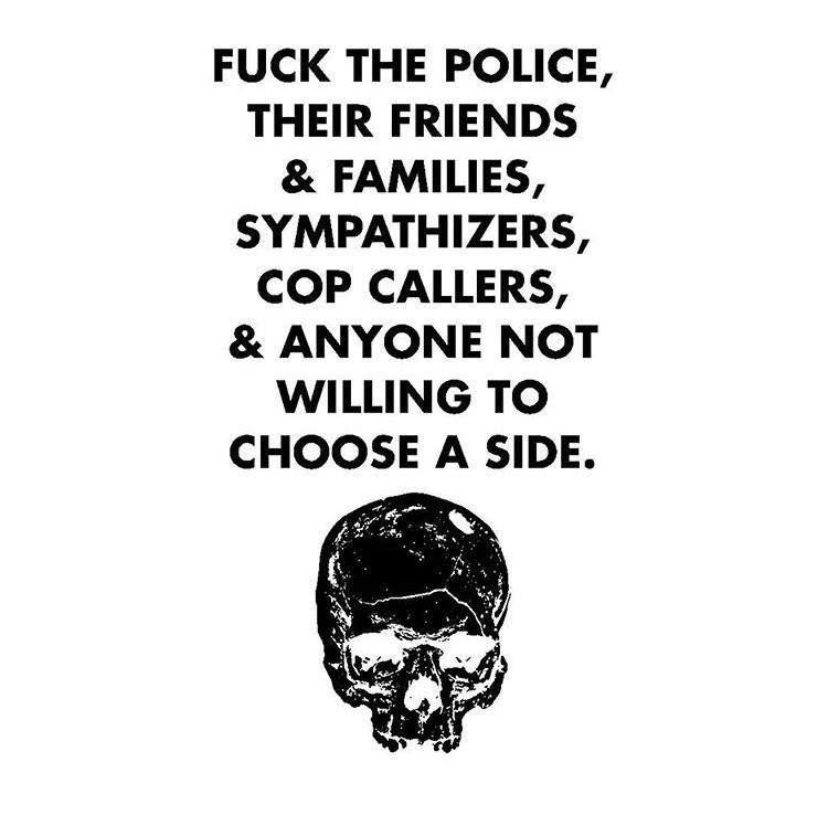 the64thfloor:  theleftist:  .fuck your cop dad .fuck your cop mom .fuck your cop