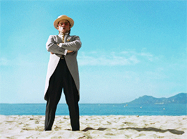 taronegertonn:Elton John in I’m Still Standing music video (1983)Taron Egerton as Elton in Rocketman