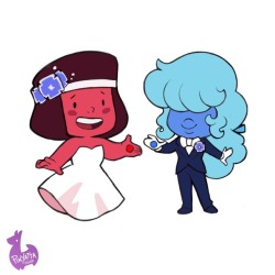 pinyattashop: Rupphire Wedding designs! We’d love to make these into pins!