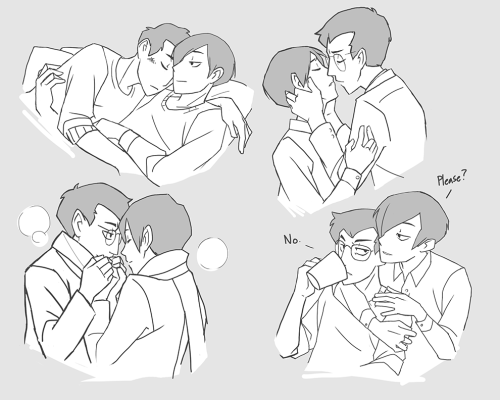 Here’s some pictures of Demos and Ferris not kissing because I’m a  coward 