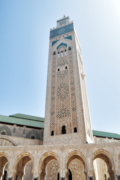 Hassan II Mosque - Casablanca  - Morocco (by annajewelsphotography) Instagram: annajewels