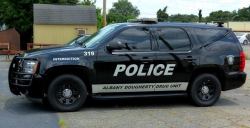 policecars:  This Tahoe belongs to the Albany