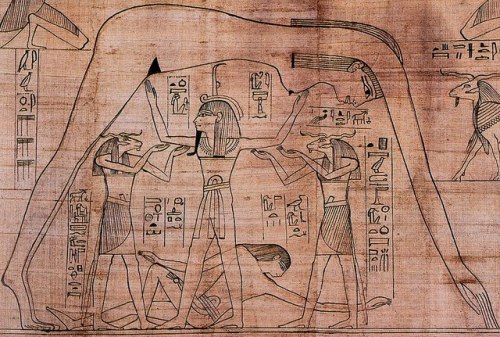 The Greenfield PapyrusDetail from the Greenfield Papyrus (the Book of the Dead of Nesitanebetashru) 