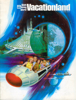 gameraboy:Spring 1975 Walt Disney World Vacationland Magazine featuring the opening of Space Mountain in Florida. Via Vintage Disneyland Tickets. More vintage Disney.