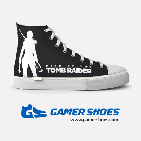 Looking for the perfect gift for that Tomb Raider fan in your life? Check out GamerShoes’ new line that pays tribute to Rise of the Tomb Raider: 20 Year Celebration! Take a look at the full collection!