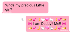 littlesailorkitty:  ~when daddy makes you melt! ♡~