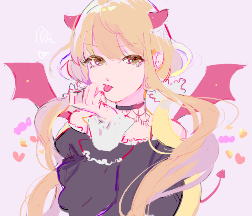 unxi:  late halloweenzu doodl