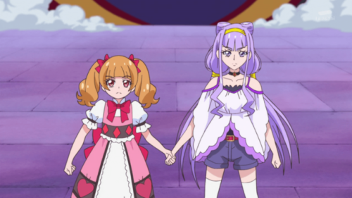 cure-dragon-lily: call-me-maebea: pretty-cure-thoughts: IS IT WEIRD THAT I TOTALLY THOUGHT LULU AND 