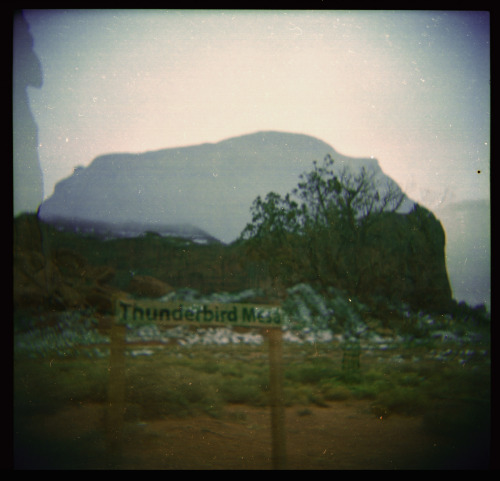 Monument Valley, Navajo Nation Tribal Park, Utah.120mm film shot with my Holga.