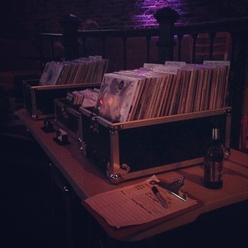 prescribedvinyl:  Vending #vinyl this evening @wonderbar #allston 