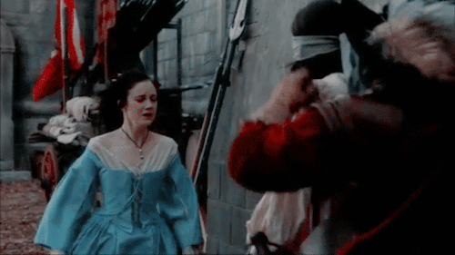 ANDREA RISEBOROUGH AS ANGELICA FANSHAWE IN THE DEVIL’S WHORE 