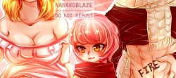 nanakoblaze:  saw the cute picture of one