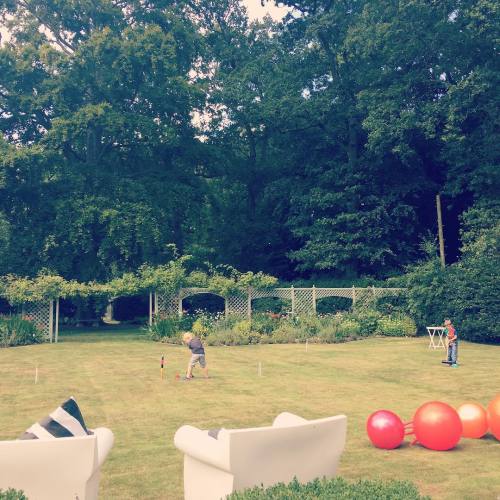 From yesterday&rsquo;s work BBQ. The kiddies had a blast and I enjoyed my first game of croquet.