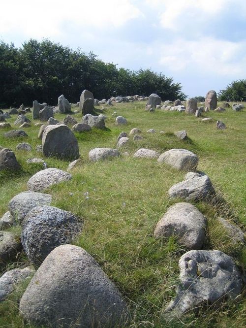archaicwonder:Lindholm Høje, DenmarkLindholm Høje (Lindholm Hills, from Old Norse haugr, hill or mou