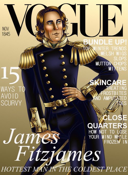 James Fitzjames for the Vogue, november 1845 issue