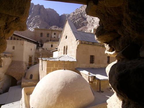 christianityoutsidethewest:Saint Catherine’s Monastery [Sacred Monastery of the God-Trodden Mount Si