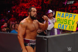 lambchopviking:  rusev’s found a believer 