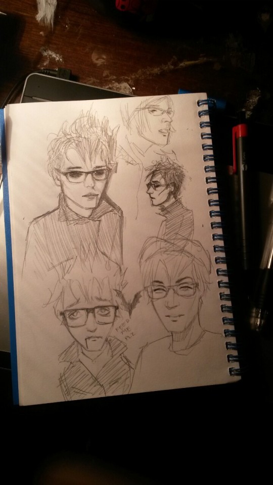 Some Lame Af Doodles Of Revenge Mikeyway Being A Bit Vampirey 