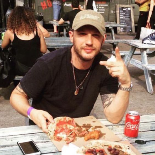 Today’s cursed Tom Hardy is: Tom ‘PIZZA TIME’ Hardy