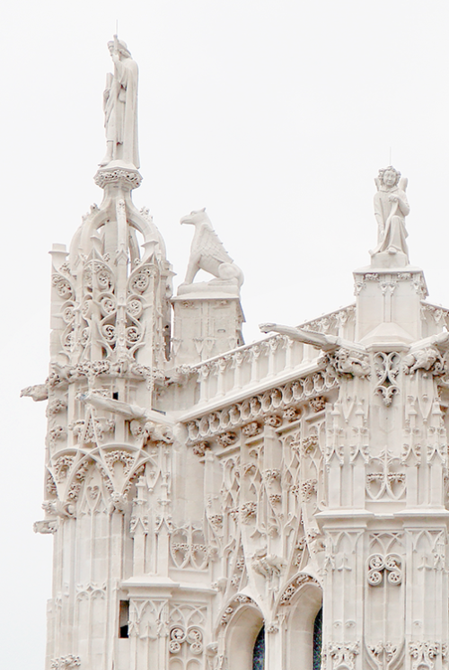 marthajefferson:Saint-Jacques Tower, Paris (c.1509), last remaining piece of the Church of Saint Jacques demolished during the French Revolution.