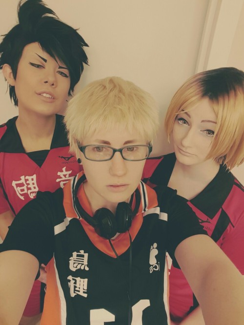 roxasdestati:  Getting hassled by some troublemakers. Suga: @imsosrslyKuroo: @thecaitsmeowwwKenma: @