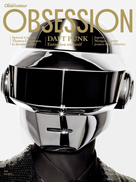 sushistillalive:  [MagazineCover] Daft Punk for Obsession Magazine