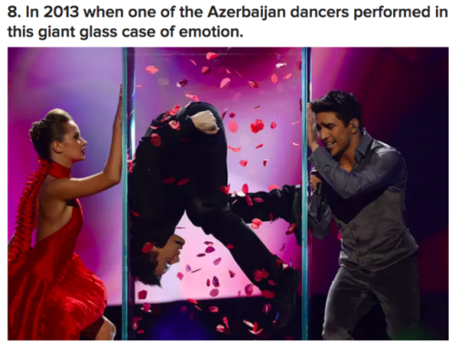 memepjes: buzzfeeduk: Eurovision really is a WILD time Geen Nederlandse meme, maar nog steeds cultuu