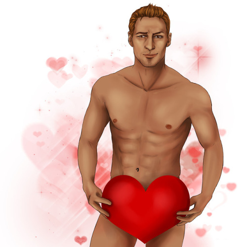 machatnoir: chatnoir-art: Alistair wishes a happy Valentine’s day to you all! ♥♥♥ He is on the redbu