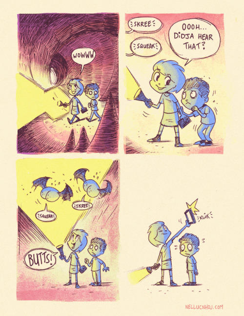 nellucnhoj:  the caveTumblr — Twitter — Facebook— Buy my books