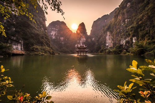 davecurry8:Trang An Sunset