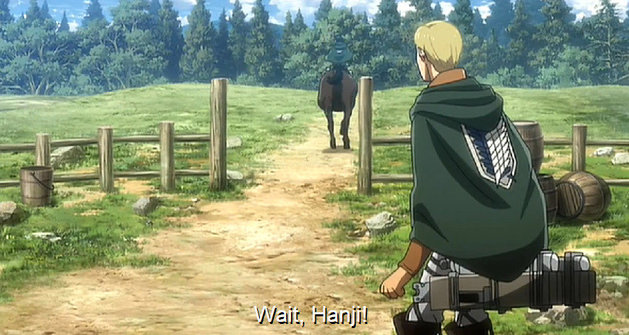 erenjaegrrr:  aymmichurros:  i love it because Levi is already on his horse and Erwin