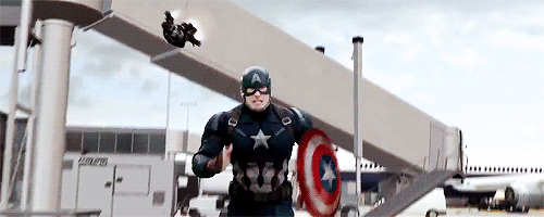 sebastiansource:“I gotta get me one of those” - The Winter Soldier has shield envy in a deleted scen