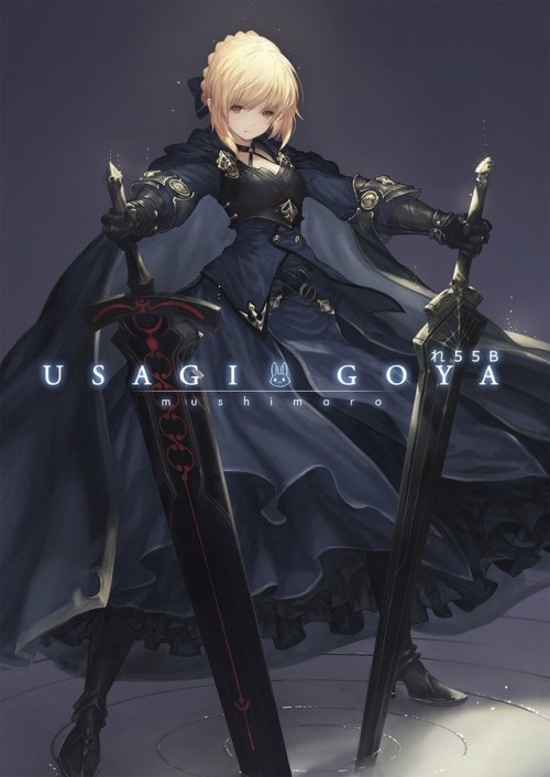 Source: Usagi Goya #mushimaro Artoria Pendragon (Saber) from Fate Series