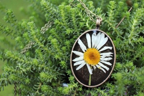 Daisy Pendant //TheTopHatCo