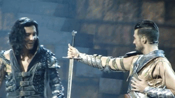 miss-shiva-adler:↝ Fabien Incardona as Méléagant in la légende du roi arthur, t