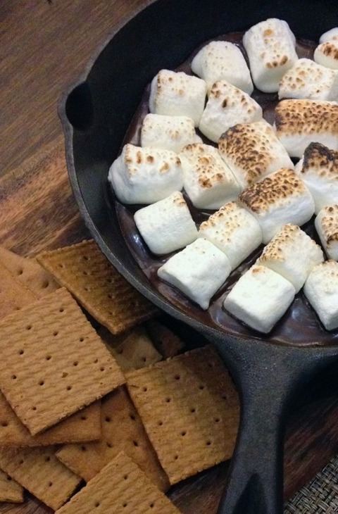 Homemade Skillet S'Mores Recipe
