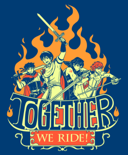 sanshee:  Together We Ride shirts are now available on Sanshee.com  GIVE IT TO MEEEEE