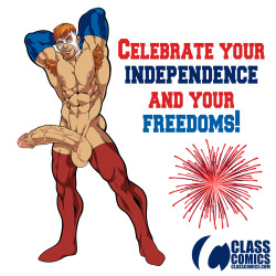 Classcomics:  Happy Independence Day To All Our Lovely American Friends! Hope You’re